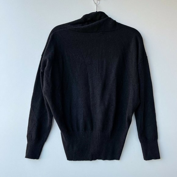 ❤️SOLD❤️Nili Lotan Lakota Cashmere Wrap Black - Picture 6 of 10